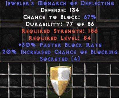 Jeweler's Monarch of Deflecting - 133-147 Def - West Non-Ladder