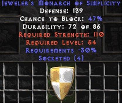 Jeweler's Monarch of Simplicity - 133-147 Def - West Non-Ladder