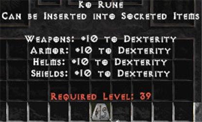 Ko Rune - West Non-Ladder