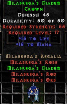 Milabrega's Diadem - 45 Def - Perfect - East Non-Ladder