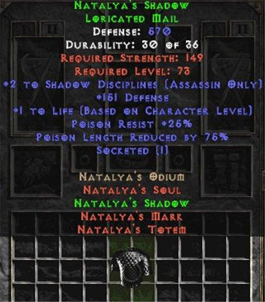 Natalya's Shadow - West Non-Ladder