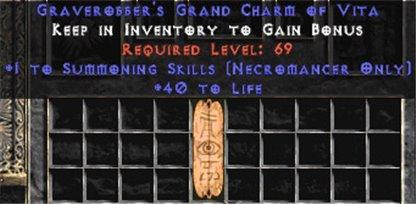 Necromancer Summoning Skills w/ 40 Life GC - West Non-Ladder