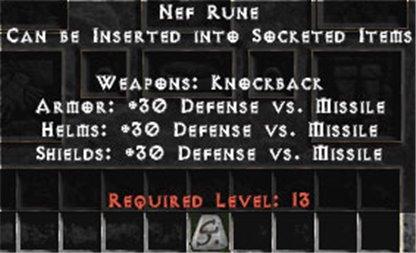 Nef Rune - West Non-Ladder