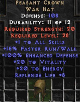 Peasant Crown - West Non-Ladder