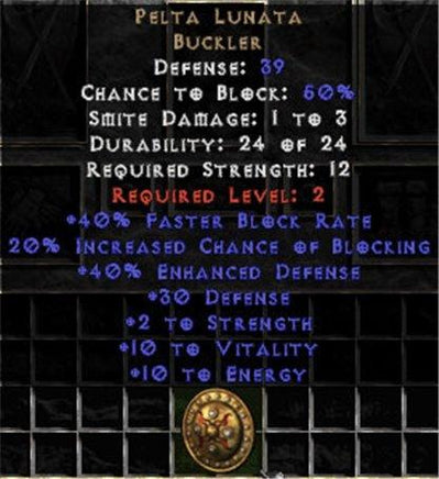 Pelta Lunata - East Non-Ladder