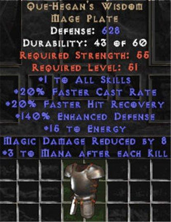 Que-Hegan's Wisdom - West Non-Ladder