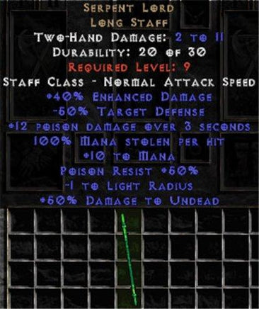 Serpent Lord - +40% ED - Perfect - West Non-Ladder