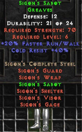 Sigon's Sabot - West Non-Ladder
