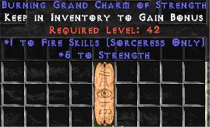 Sorceress Fire Skills w/ 3-5 Str GC - West Non-Ladder