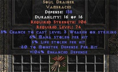 Soul Drainer - West Non-Ladder