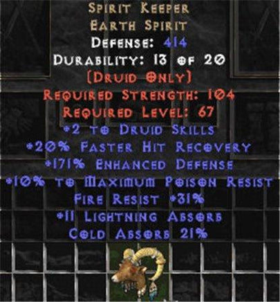 Spirit Keeper +2 skills - Europe HC Ladder