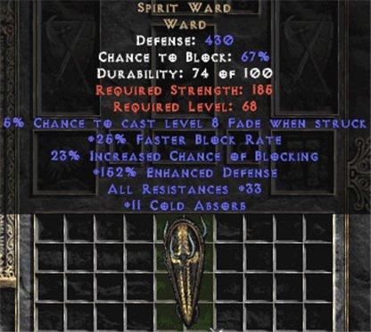 Spirit Ward - West Non-Ladder