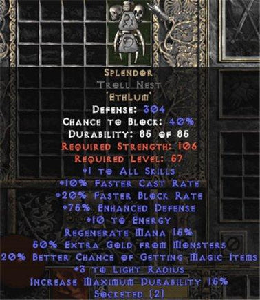 Splendor Troll Nest - 75-99% ED - West Non-Ladder