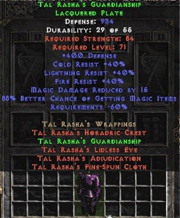 Tal Rasha's Guardianship - 833-940 Def - West Non-Ladder