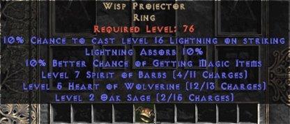 Wisp Projector 20% LA & 10-19% MF - West Ladder