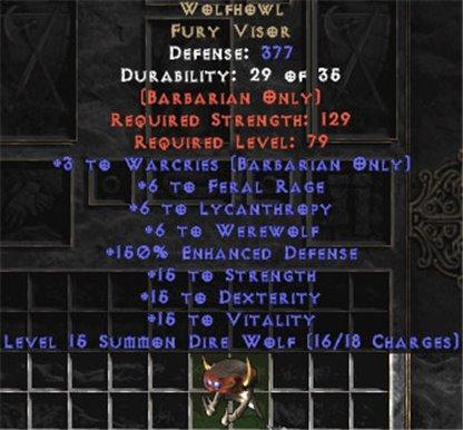 Wolfhowl - 3 Warcies/15 Stats - East HC Ladder