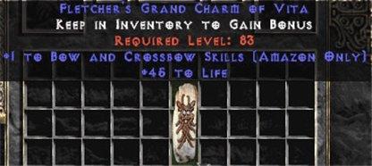 Amazon Bow & Crossbow Skills w/ 45 Life GC - West Non-Ladder