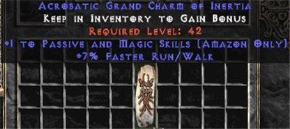 Amazon Passive & Magic Skills w/ 7% FRW GC - East Non-Ladder