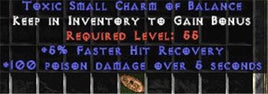 100 Poison Damage w/ 5% FHR SC - West Non-Ladder