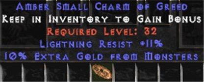 11 Resist Lightning w/ 10% Gold Find SC - Europe Non-Ladder