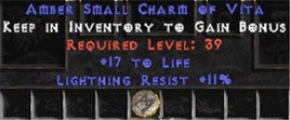 11 Resist Lightning w/ 16-19 Life SC - Europe Non-Ladder