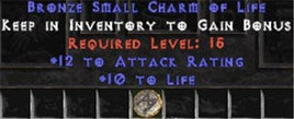 12 Attack Rating w/ 10 Life SC - West Non-Ladder