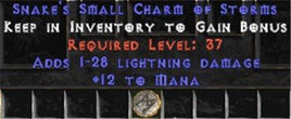 12 Mana w/ 1-28 Lightning Damage SC - East Non-Ladder