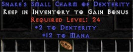 12 Mana w/ 2 Dex SC - West Non-Ladder