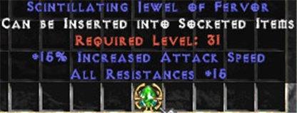15 Resist All / 15% IAS Jewel - Europe HC Ladder