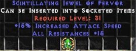 15 Resist All / 15% IAS Jewel - East HC Ladder