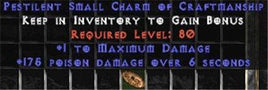 175 Poison Damage w/ 1 Max Damage SC - Perfect - East Non-Ladder