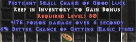 175 Poison Damage w/ 5-6% MF SC - Europe Non-Ladder