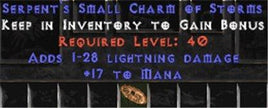 17 Mana w/ 1-28 Lightning Damage SC - Perfect - Europe Non-Ladder