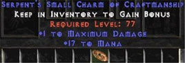 17 Mana w/ 1 Max Damage SC - Perfect - Europe Non-Ladder