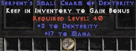 17 Mana w/ 2 Dex SC - Perfect - Europe Non-Ladder