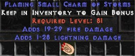 19-29 Fire Damage w/ 1-28 Lightning Damage SC - East HC Ladder