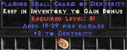19-29 Fire Damage w/ 2 Dex SC - Europe Ladder