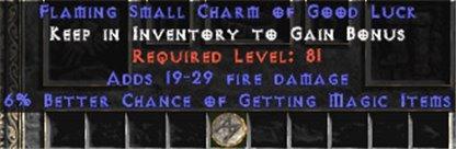 19-29 Fire Damage w/ 5-6% MF SC - Europe HC Ladder