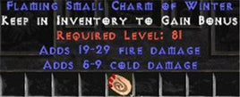 19-29 Fire Damage w/ 5-9 Cold Damage SC - East HC Ladder