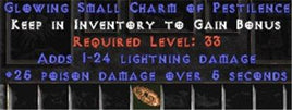 1-24 Lightning Damage w/ 25 Poison Damage SC - East HC Ladder