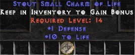 1 Defense w/ 10 Life SC - East Non-Ladder