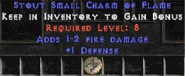 1 Defense w/ 1-2 Fire Damage SC - West Non-Ladder