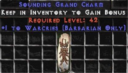 Barbarian Warcries GC (plain) - East HC Ladder
