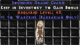 Barbarian Warcries GC (plain) - Europe Non-Ladder