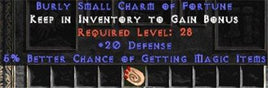 20-26 Defense w/ 5-6% MF SC - East Non-Ladder