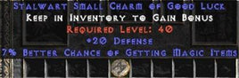 20-26 Defense w/ 7% MF SC - East Non-Ladder