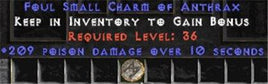209 Poison Damage SC - East Non-Ladder