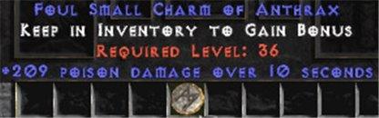 209 Poison Damage SC - East Non-Ladder