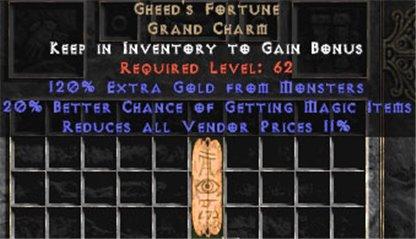 Gheed's Fortune 20-34% mf - East Non-Ladder