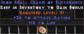 24 Attack Rating w/ 15 Life SC - West Non-Ladder